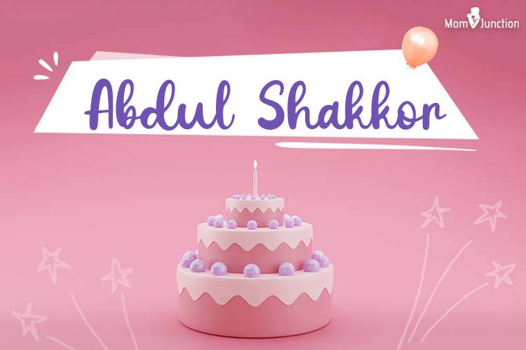 Abdul Shakkor Birthday Wallpaper