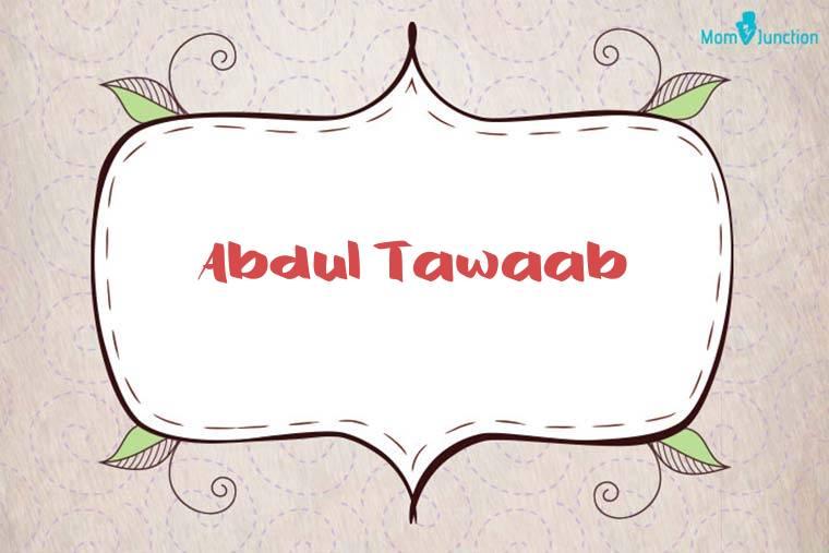 Abdul Tawaab Stylish Wallpaper