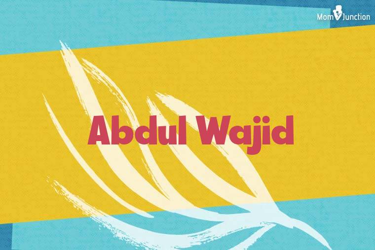 Abdul Wajid Stylish Wallpaper