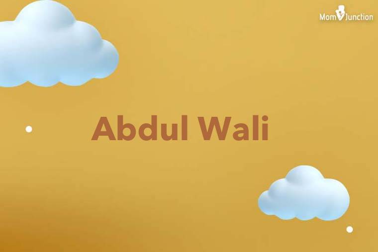 Abdul Wali 3D Wallpaper
