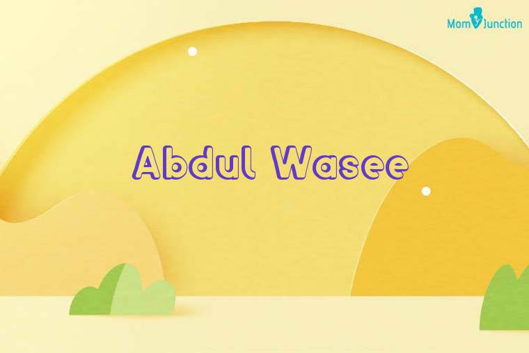 Abdul Wasee 3D Wallpaper