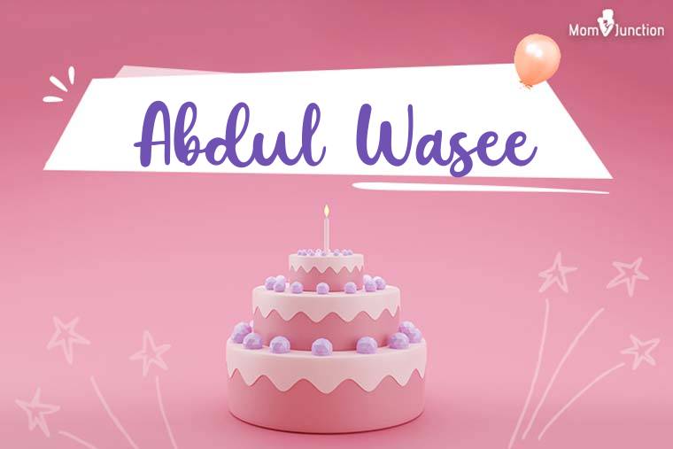 Abdul Wasee Birthday Wallpaper