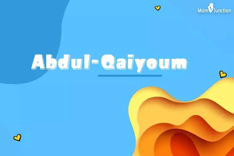 Abdul-qaiyoum 3D Wallpaper