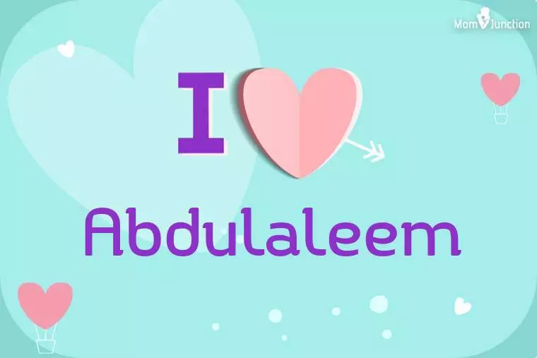 I Love Abdulaleem Wallpaper