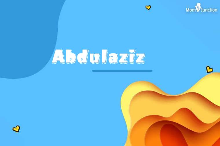 Abdulaziz 3D Wallpaper