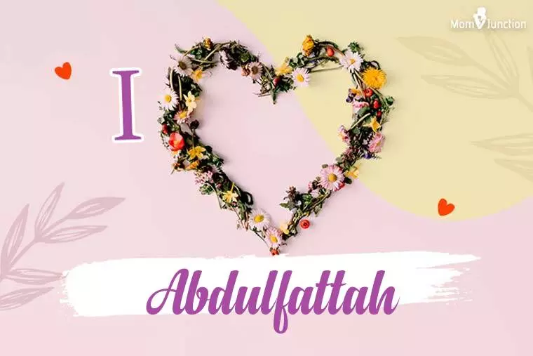 I Love Abdulfattah Wallpaper