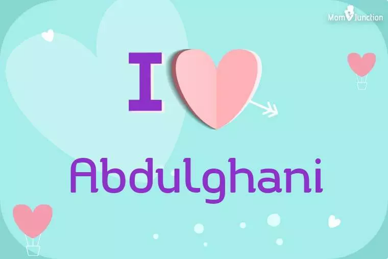 I Love Abdulghani Wallpaper