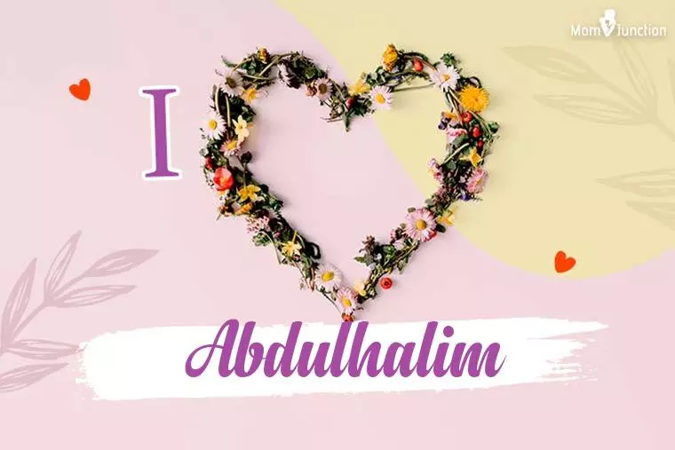 I Love Abdulhalim Wallpaper