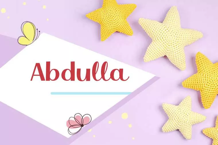 Abdulla Stylish Wallpaper