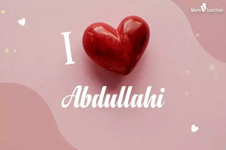 I Love Abdullahi Wallpaper