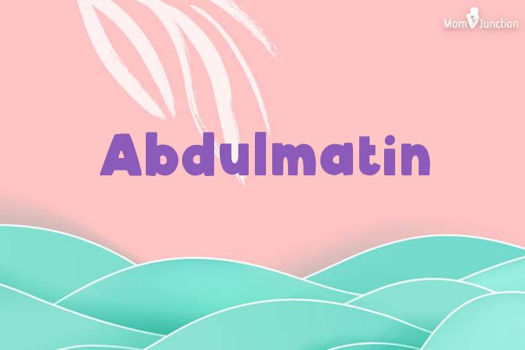 Abdulmatin Stylish Wallpaper