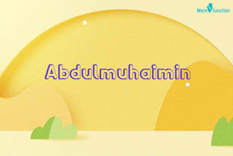 Abdulmuhaimin 3D Wallpaper