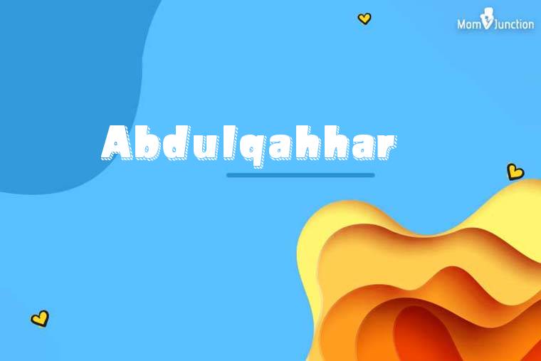 Abdulqahhar 3D Wallpaper