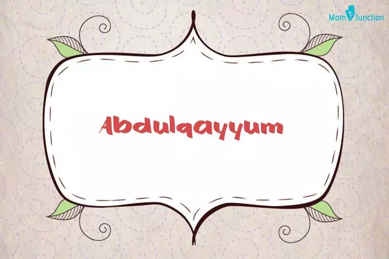 Abdulqayyum Stylish Wallpaper