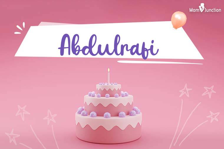 Abdulrafi Birthday Wallpaper