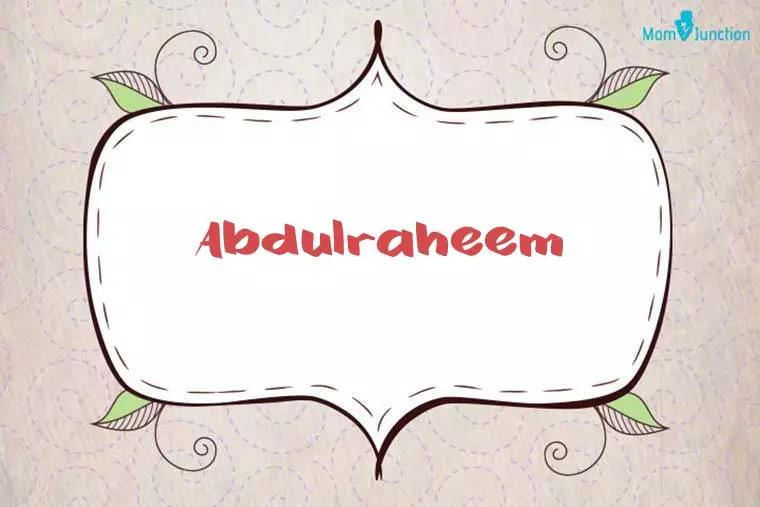 Abdulraheem Stylish Wallpaper