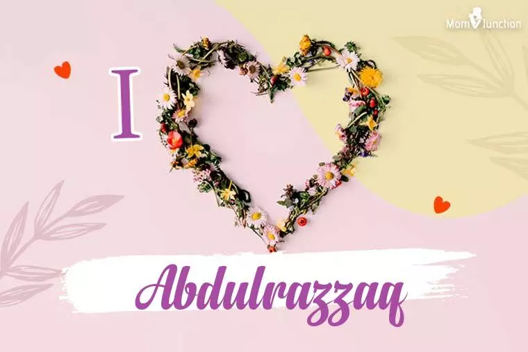 I Love Abdulrazzaq Wallpaper