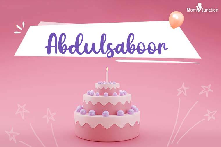 Abdulsaboor Birthday Wallpaper