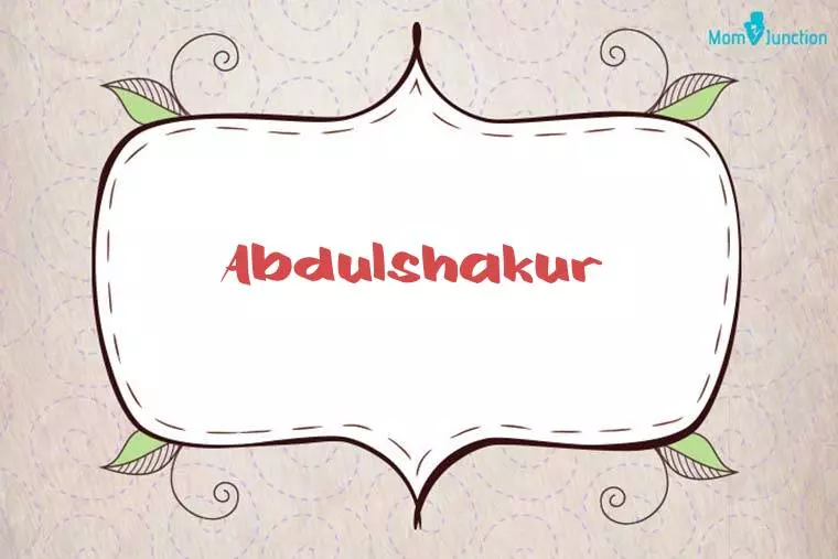 Abdulshakur Stylish Wallpaper