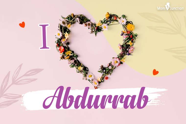 I Love Abdurrab Wallpaper