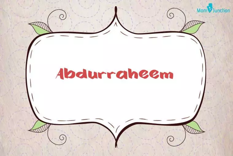 Abdurraheem Stylish Wallpaper