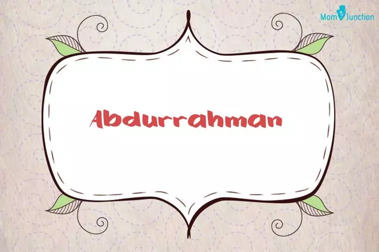 Abdurrahman Stylish Wallpaper