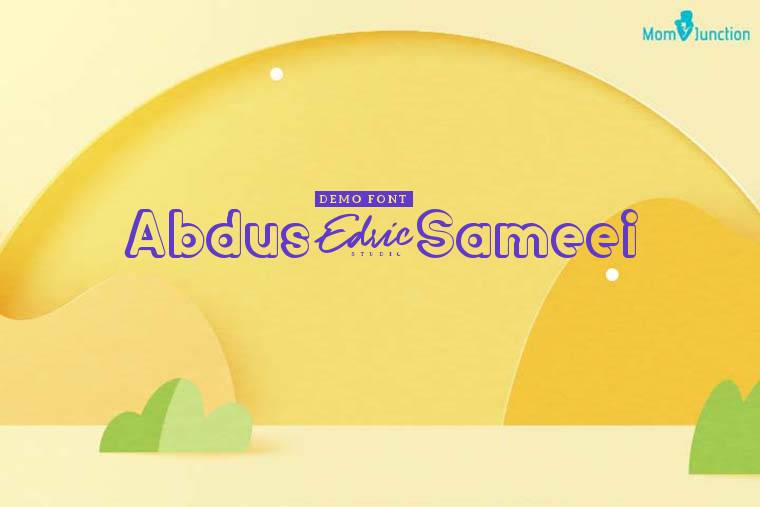 Abdus-sameei 3D Wallpaper