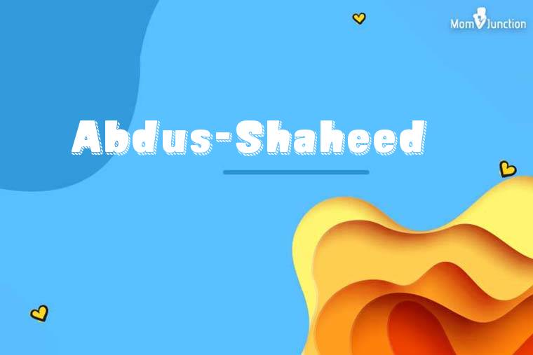 Abdus-shaheed 3D Wallpaper