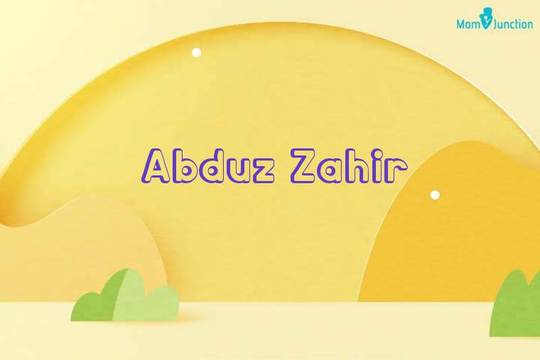 Abduz Zahir 3D Wallpaper