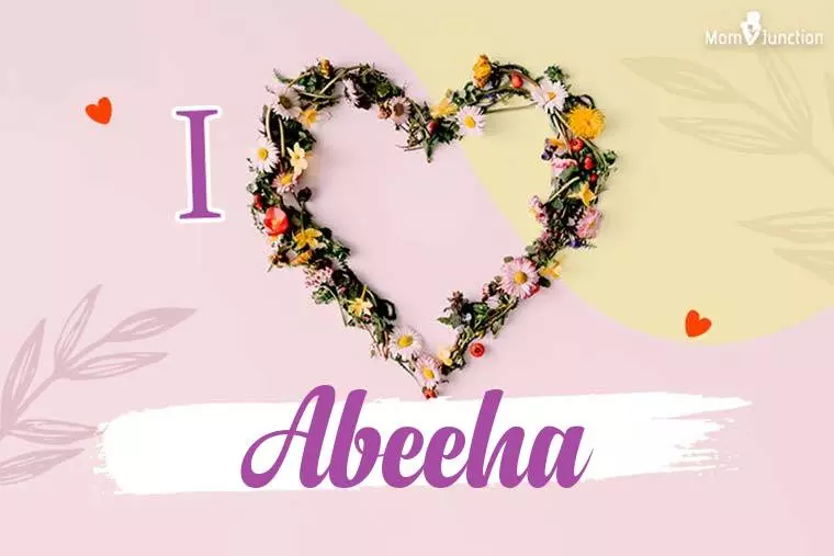 I Love Abeeha Wallpaper