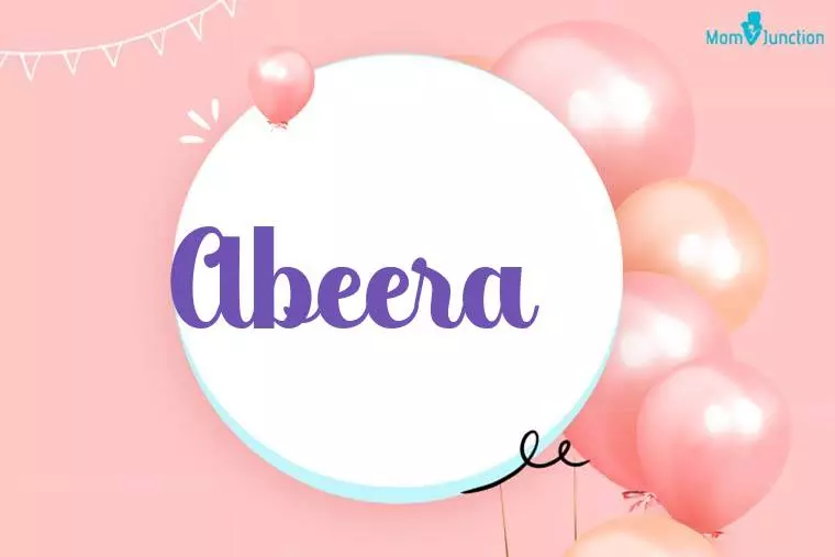 Abeera Birthday Wallpaper