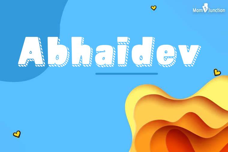 Abhaidev 3D Wallpaper
