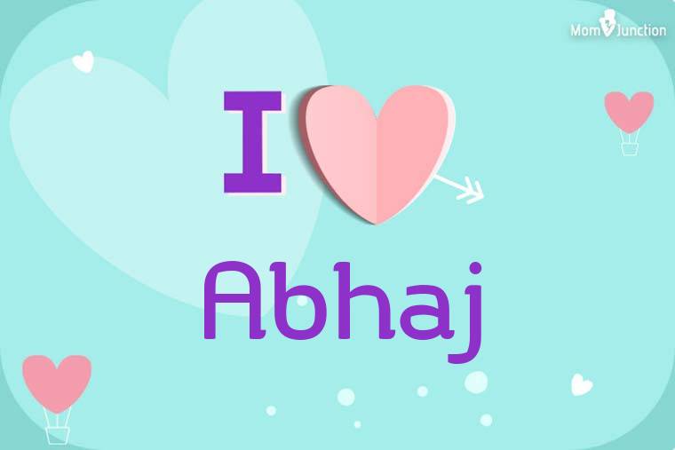 I Love Abhaj Wallpaper