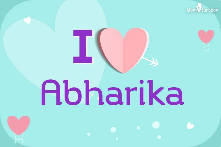 I Love Abharika Wallpaper