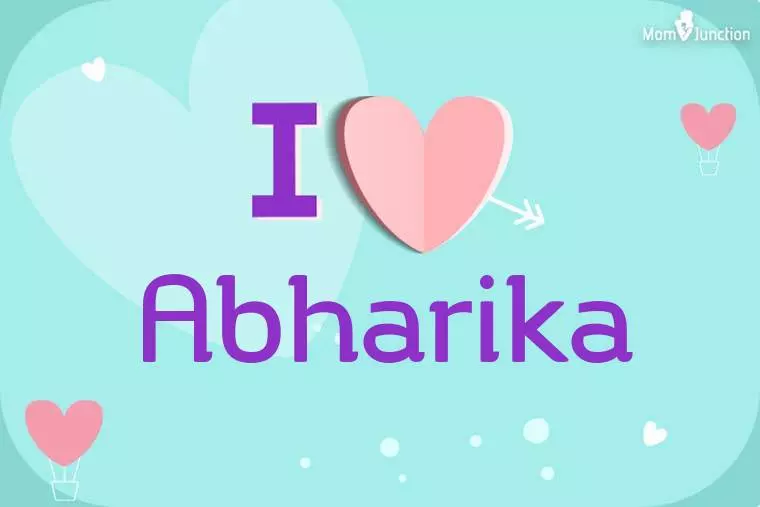 I Love Abharika Wallpaper