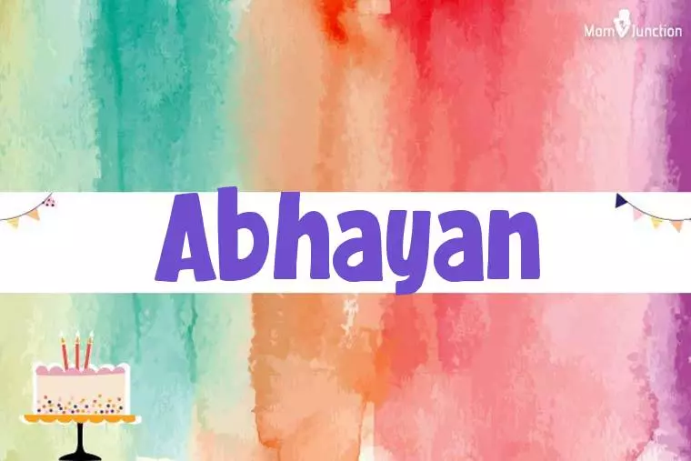 Abhayan Birthday Wallpaper