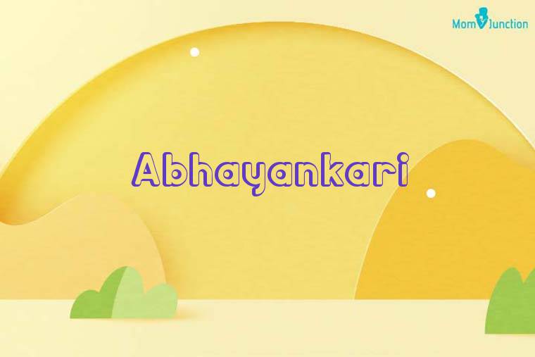 Abhayankari 3D Wallpaper