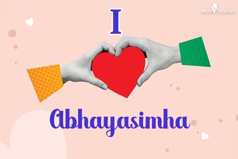 I Love Abhayasimha Wallpaper