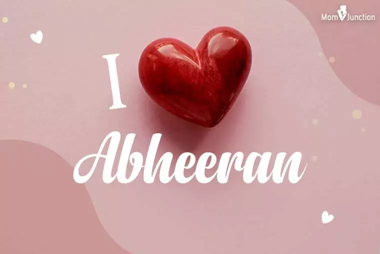 I Love Abheeran Wallpaper