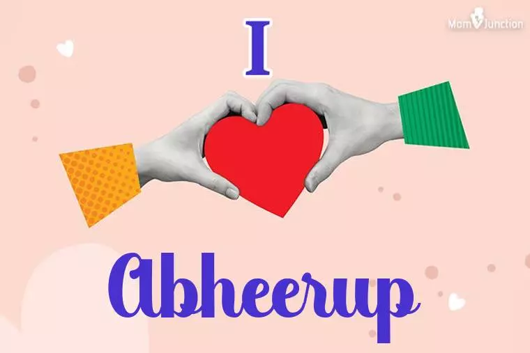 I Love Abheerup Wallpaper