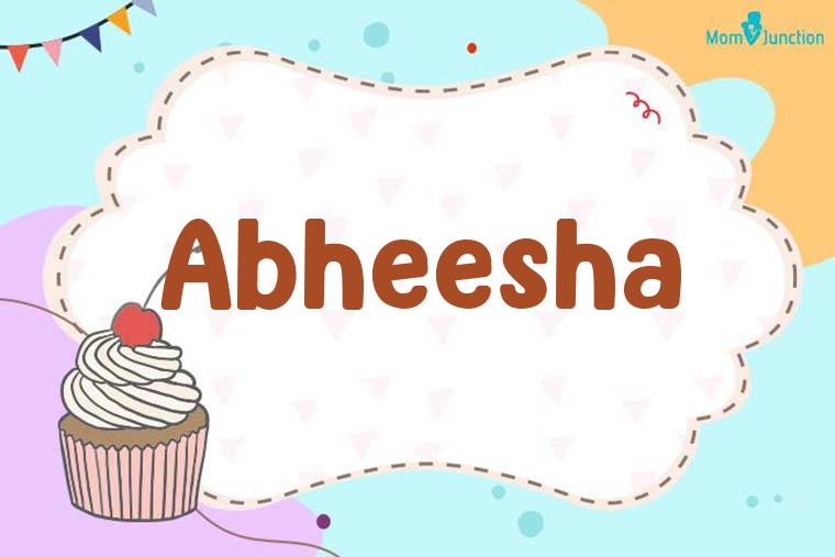 Abheesha Birthday Wallpaper