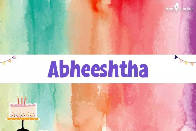 Abheeshtha Birthday Wallpaper