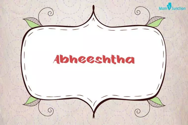 Abheeshtha Stylish Wallpaper