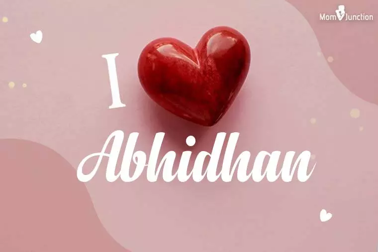 I Love Abhidhan Wallpaper