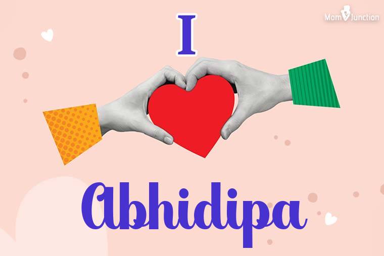 I Love Abhidipa Wallpaper