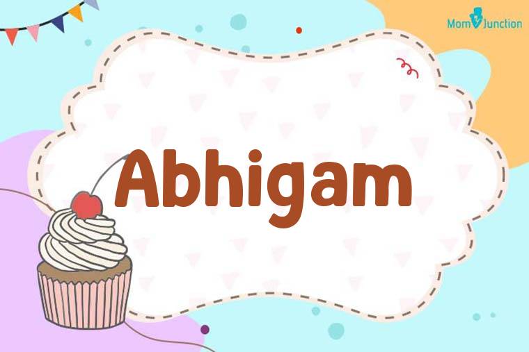 Abhigam Birthday Wallpaper