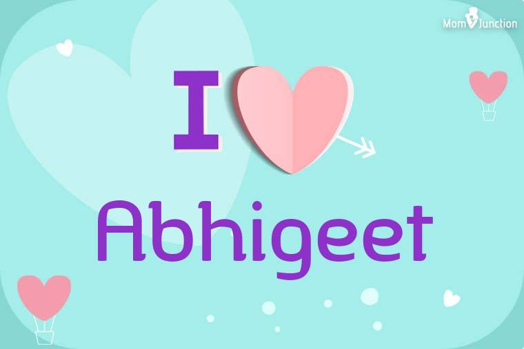 I Love Abhigeet Wallpaper