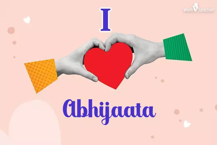 I Love Abhijaata Wallpaper