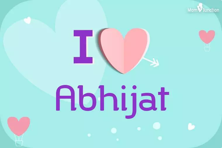 I Love Abhijat Wallpaper