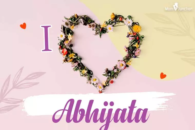 I Love Abhijata Wallpaper